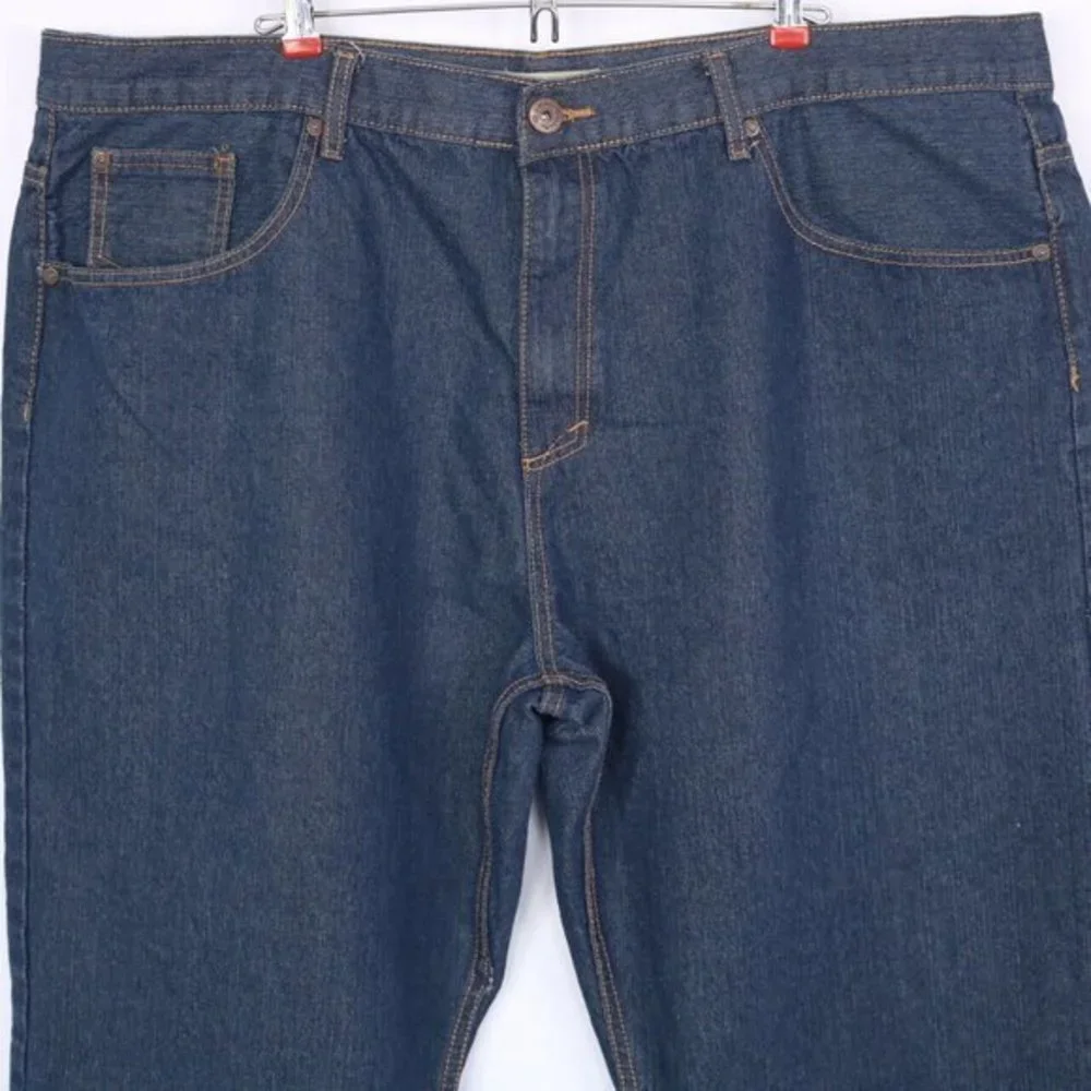 Vintage Genes 1891 Slim Straight Jeans Dark‎ 48 X 32 Actual 45 X 30